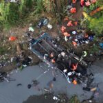 Bus plunges off a Guatemala bridge, killing a minimum of 51 passengers